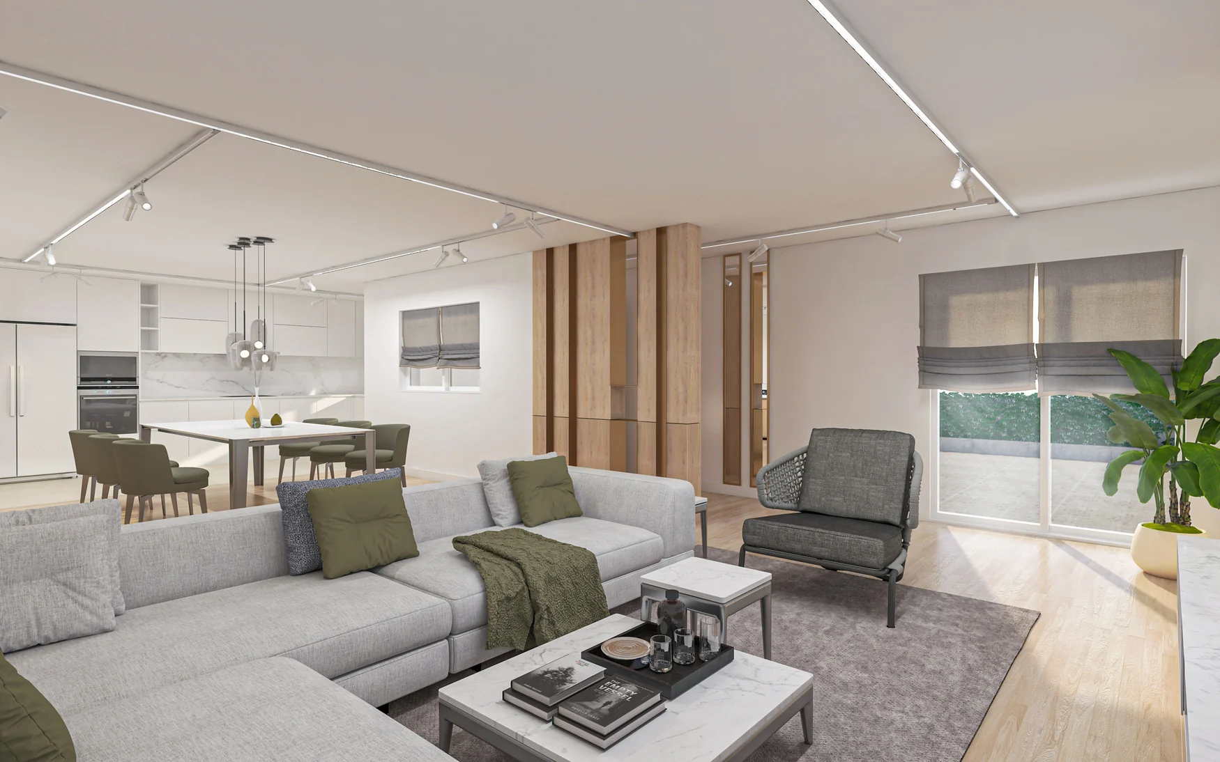 Living room, Clara’s House · Design visualization