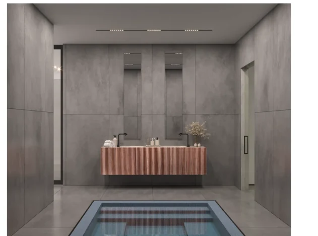 Spa presentation sheet · Design visualization · Collaborative professional project
