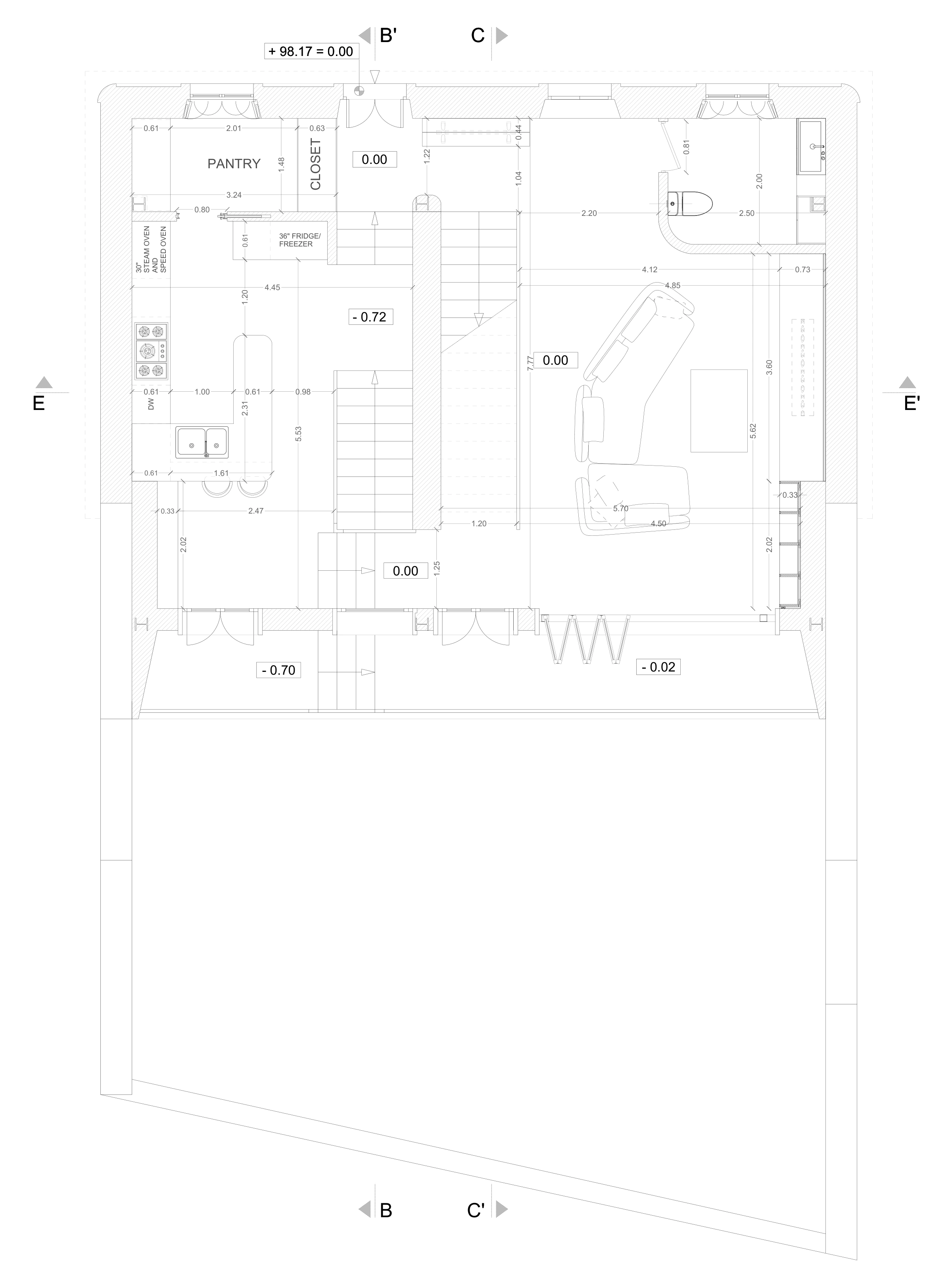 Main floor plan · Technical drawing