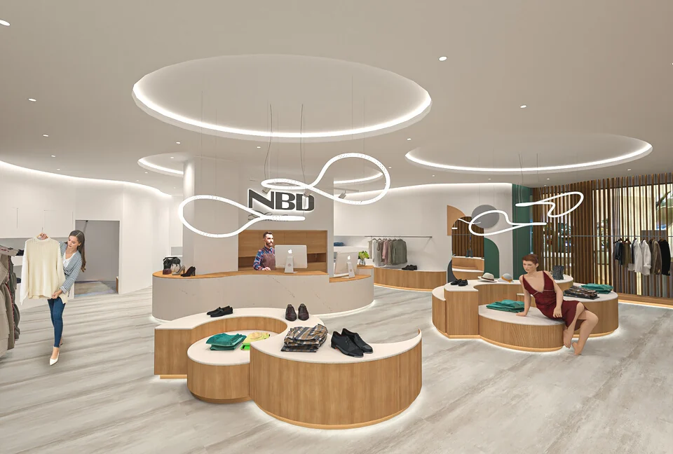 Entrance view · Design visualization