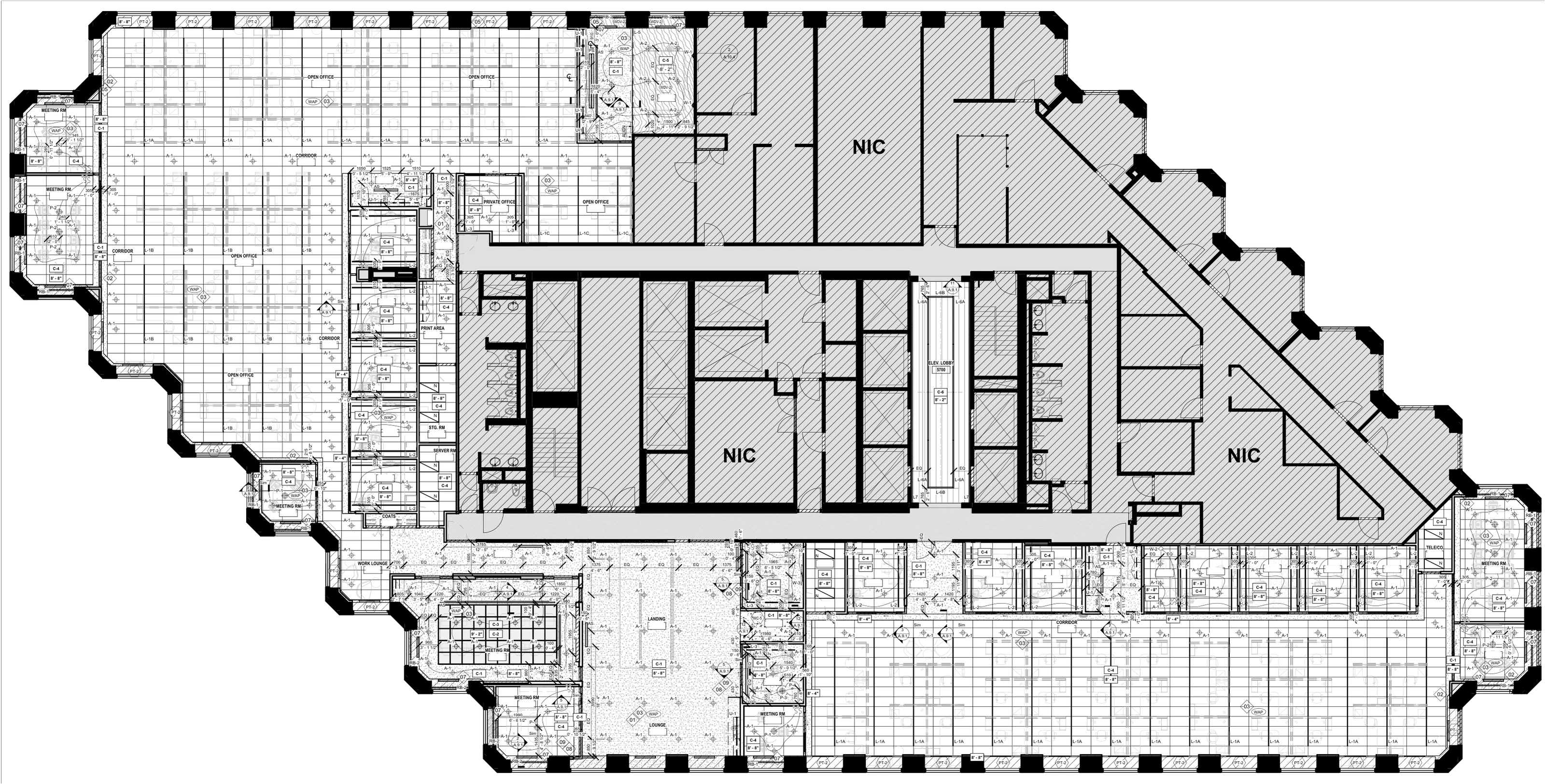 Reflected ceiling plan · Technical drawing · Aida Soleymani · Project Designer · Collaborative professional project