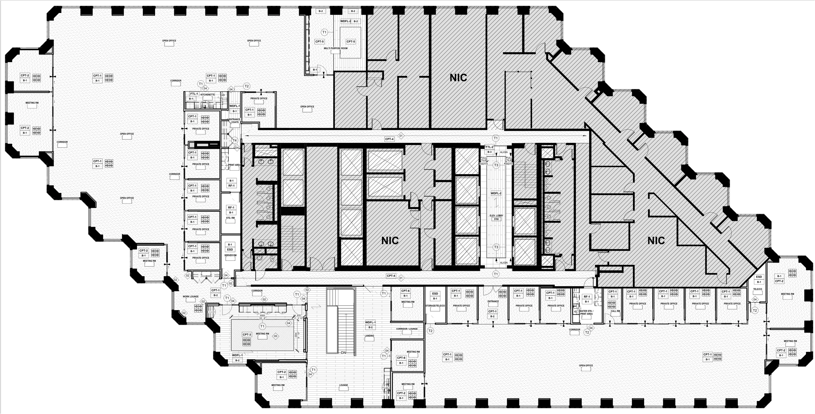 Floor finishes plan · Technical drawing · Aida Soleymani · Project Designer · Collaborative professional project