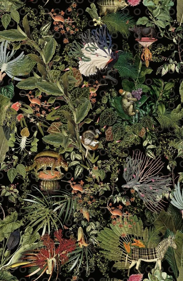 Botanical wallcovering